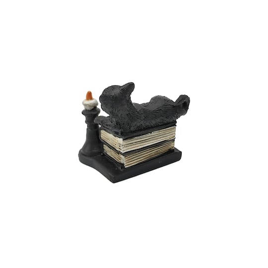 Mini Black Cat on Books by Ashland®